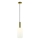 Zambelis 22070 - Luster na sajli 1xE27/40W/230V pr. 15 cm zlatna