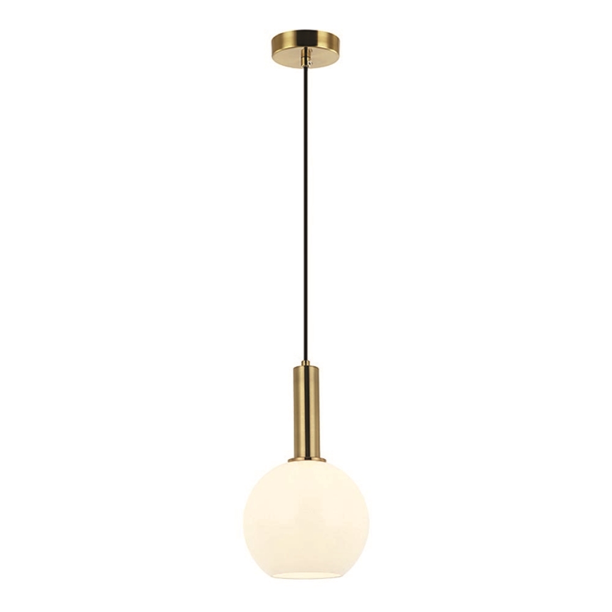 Zambelis 22071 - Luster na sajli 1xE27/40W/230V pr. 20 cm zlatna