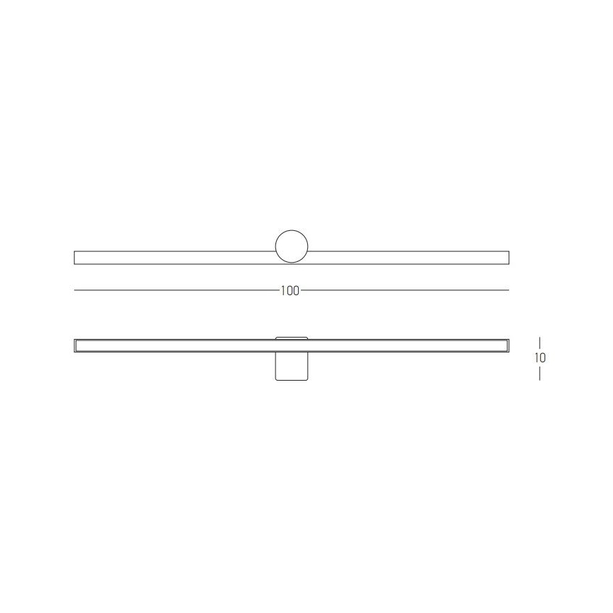 Zambelis 22126 - LED Rasvjeta za ogledalo u kupaonici LED/21W/230V 100 cm IP54