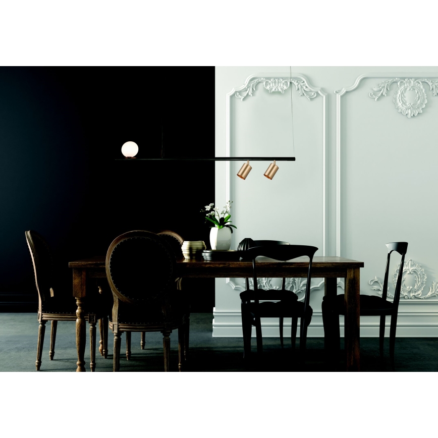 Zambelis 22227 - Luster na sajli 2xGU10/25W+G9/9W/230V