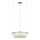 Zambelis 23046 - LED Prigušivi kristalni luster na sajli LED/38W/230V CRI 90 3000K pr. 60 cm mesing