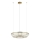 Zambelis 23048 - LED Prigušivi kristalni luster na sajli LED/55W/230V CRI 90 3000K pr. 80 cm mesing