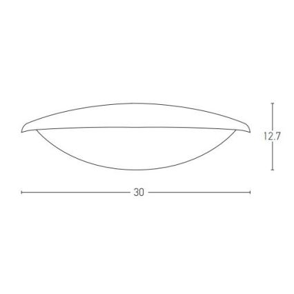 Zambelis E115 - LED Vanjska zidna svjetiljka LED/6W/230V IP54 antracit