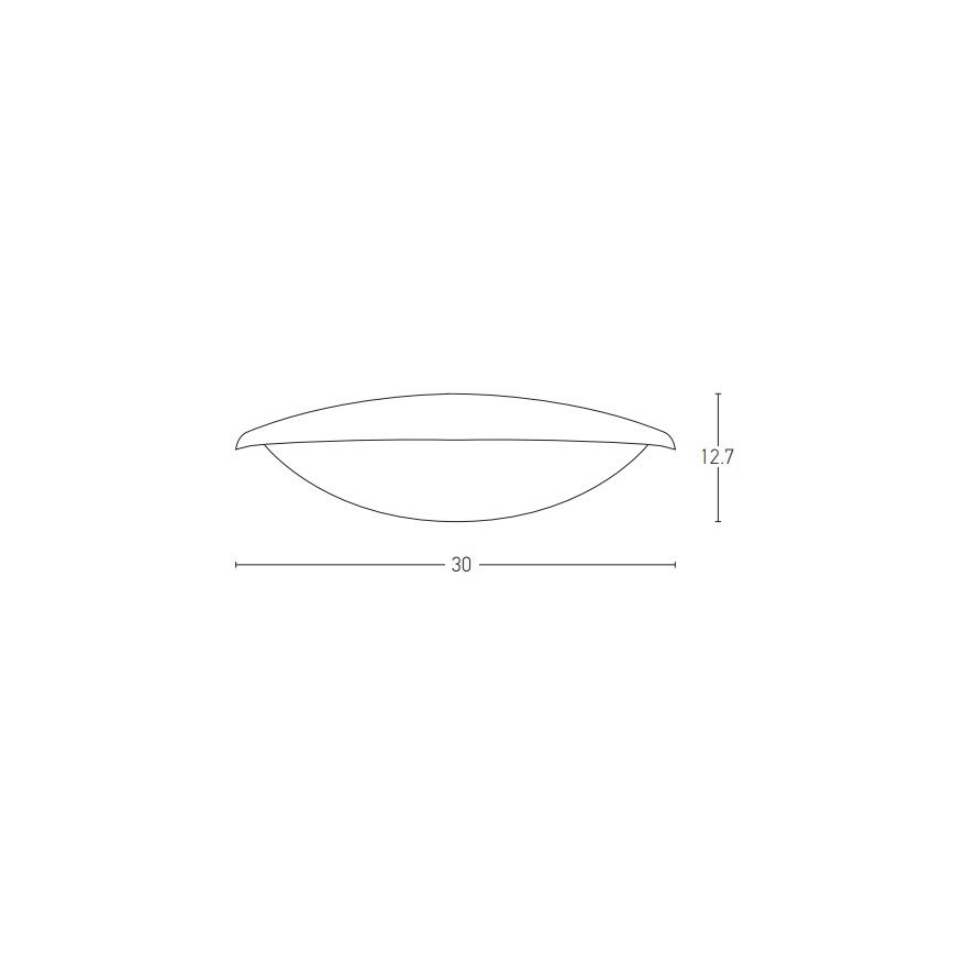 Zambelis E115 - LED Vanjska zidna svjetiljka LED/6W/230V IP54 antracit