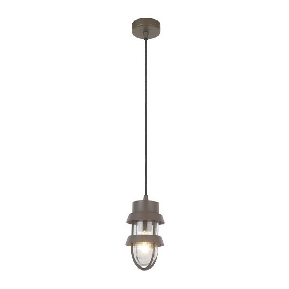 Zambelis E172 - Vanjski luster 1xE27/40W/230V IP54 smeđa
