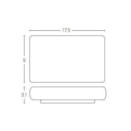 Zambelis E239 - LED Vanjska zidna svjetiljka 2xLED/6W/230V IP65 antracit