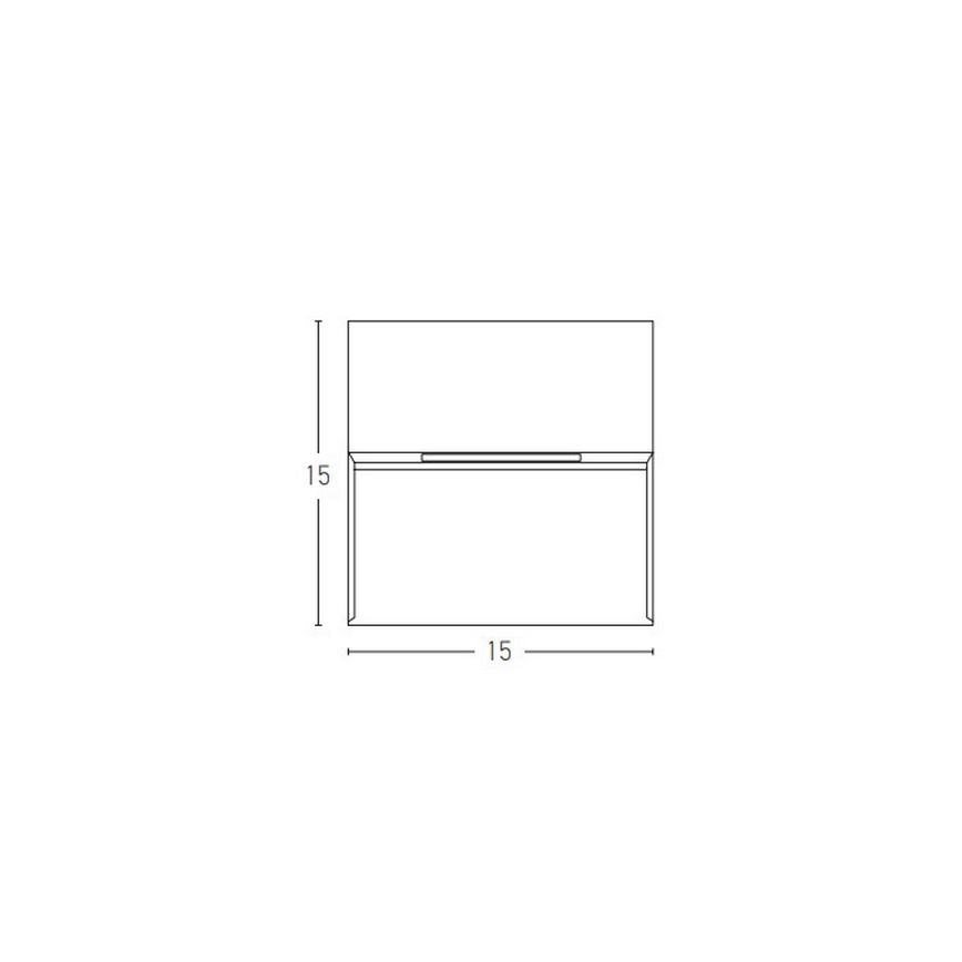 Zambelis E241-G - LED Vanjska stubišna svjetiljka LED/6W/230V IP65 antracit