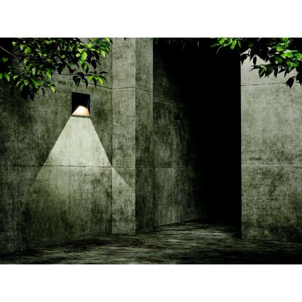 Zambelis E243 - LED Vanjska zidna svjetiljka LED/7W/230V IP44 antracit