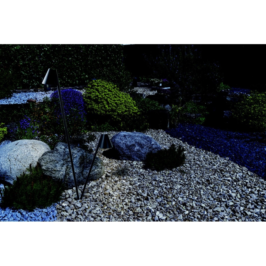 Zambelis E282 - Vanjska lampa 1xGU10/20W/230V IP65 antracit