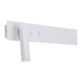 Zambelis H52 - LED zidno svjetlo LED/3W + LED/10W/230V bijela