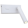 Zambelis H74 - LED Zidna svjetiljka LED/3W/230V USB bijela