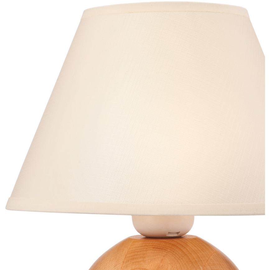 Zamjenski abažur za stolnu lampu JUTA E27, promjer 19 cm, krem
