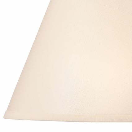 Zamjenski abažur za stolnu lampu JUTA E27, promjer 19 cm, krem