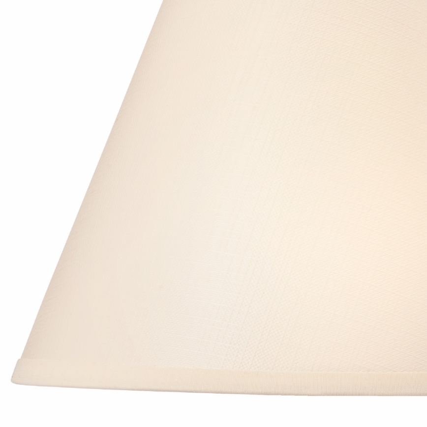 Zamjenski abažur za stolnu lampu JUTA E27, promjer 19 cm, krem