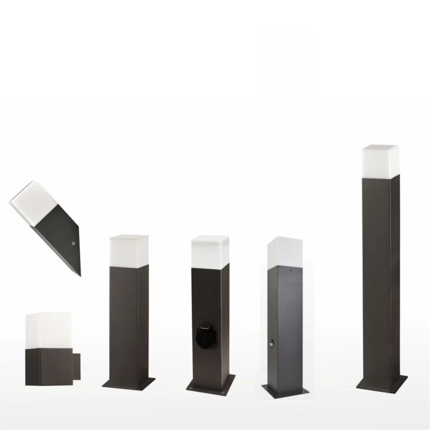 Rezervni abažur za vanjsko svjetlo NEW YORK E27 7,8x7,8 cm bijela