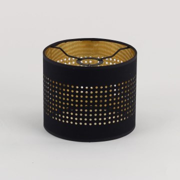 Zamjenski abažur za luster BOGART E27, promjer 20 cm, crno-zlatni