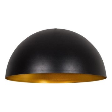 Zamjenski abažur za luster na sajli SIVANI, promjer 60 cm, crni/bakreni