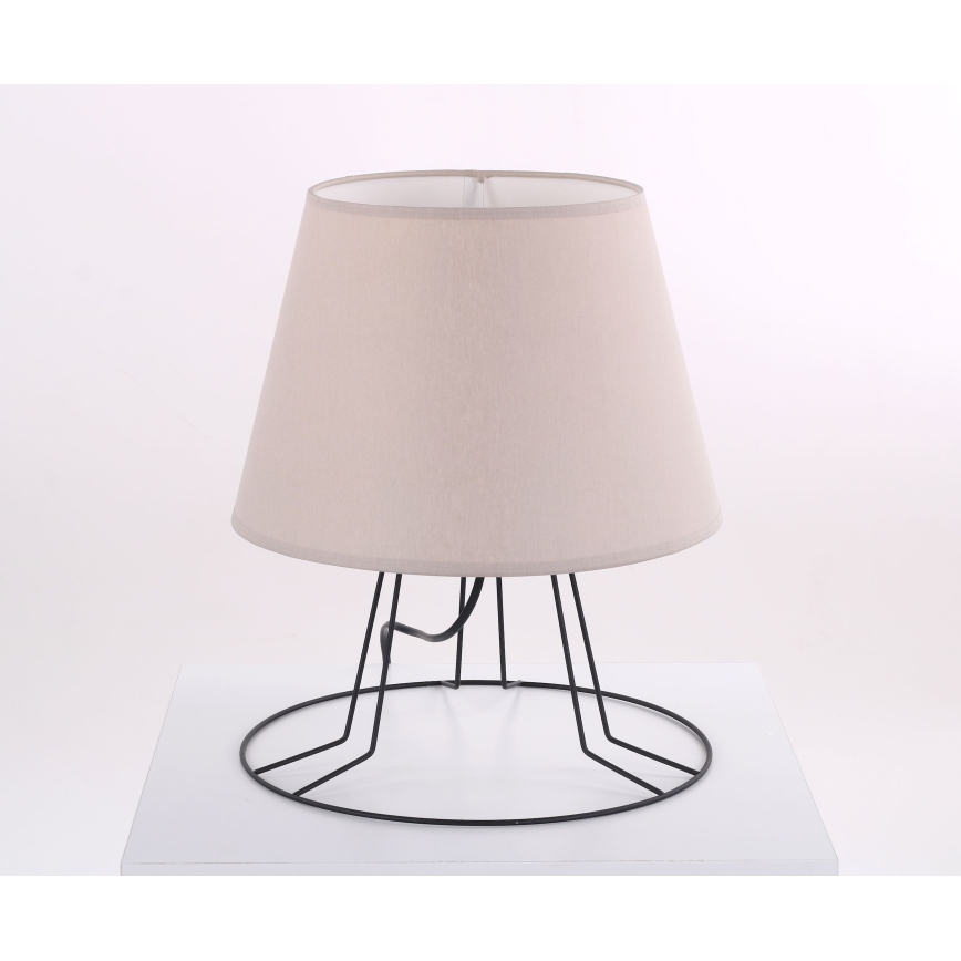 Zamjenski abažur za stolnu lampu E27, promjera 30 cm, bež