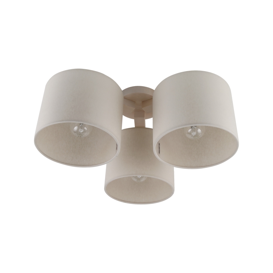 Zamjenski abažur za stropno svjetlo i stolnu lampu WALEC E27, promjer 20 cm, bež