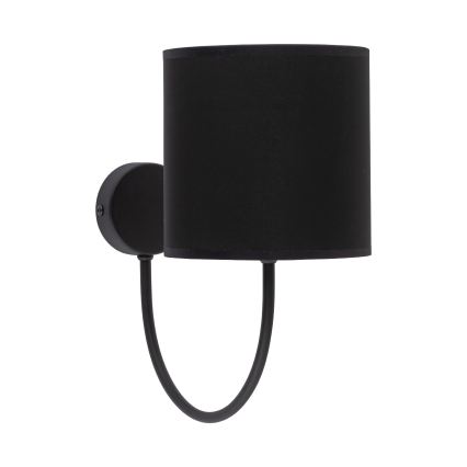Zamjenski univerzalni abažur WALEC E27 Ø 16 cm crno/zlatni