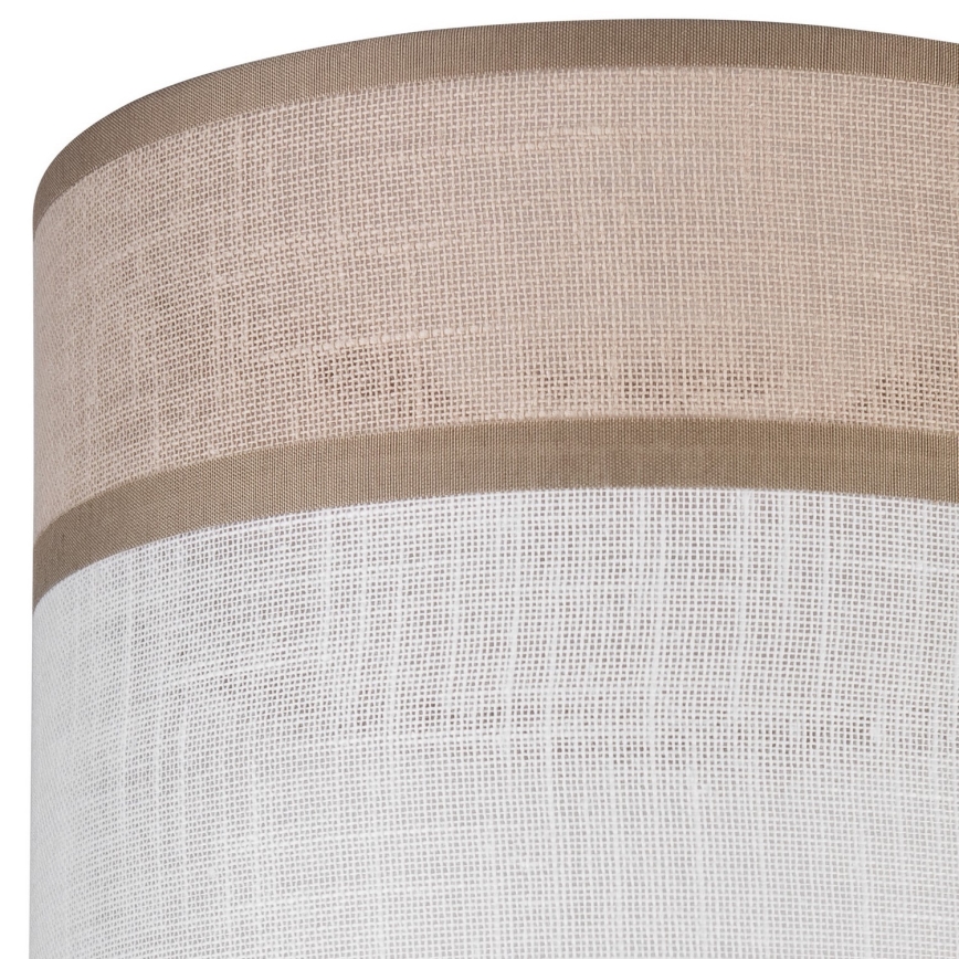 Zamjensko sjenilo za luster, stolnu lampu i zidnu svjetiljku ANDREA E27 pr. 16 cm bež/siva