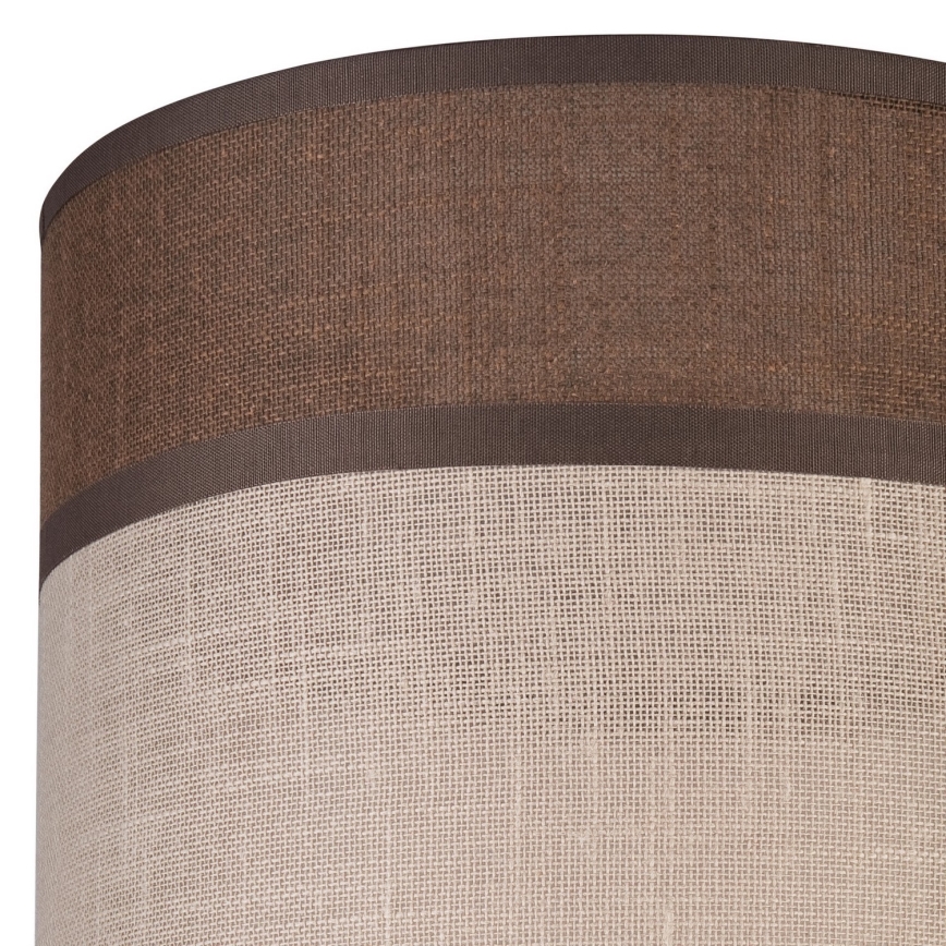 Zamjensko sjenilo za luster, podnu lampu i zidnu svjetiljku ANDREA E27 pr. 16 cm smeđa/bež