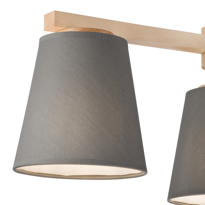 Zamjensko sjenilo za luster i zidnu svjetiljku ELLIE E27 pr. 15 cm siva