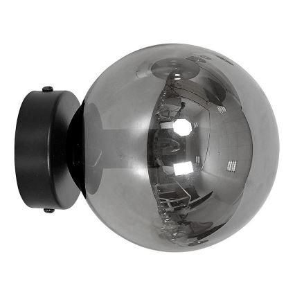 Zamjensko sjenilo za luster i zidnu svjetiljku ROSSI pr. 14 cm siva/dimna