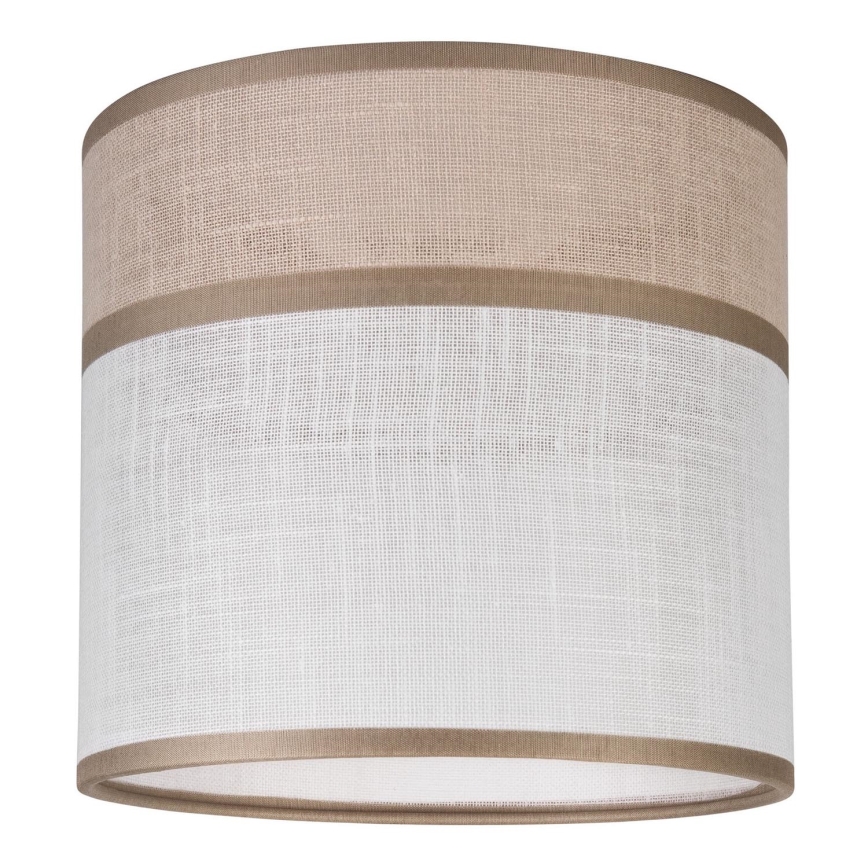 Zamjensko sjenilo za luster, stolnu lampu i zidnu svjetiljku ANDREA E27 pr. 16 cm bež/siva