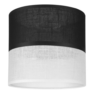 Zamjensko sjenilo za luster, zidnu svjetiljku i stolnu lampu ANDREA E27 pr. 16 cm crna/bijela