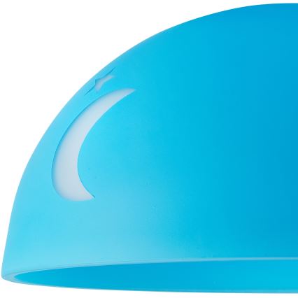 Zamjensko staklo za luster DAY & NIGHT E27 pr. 30 cm plava