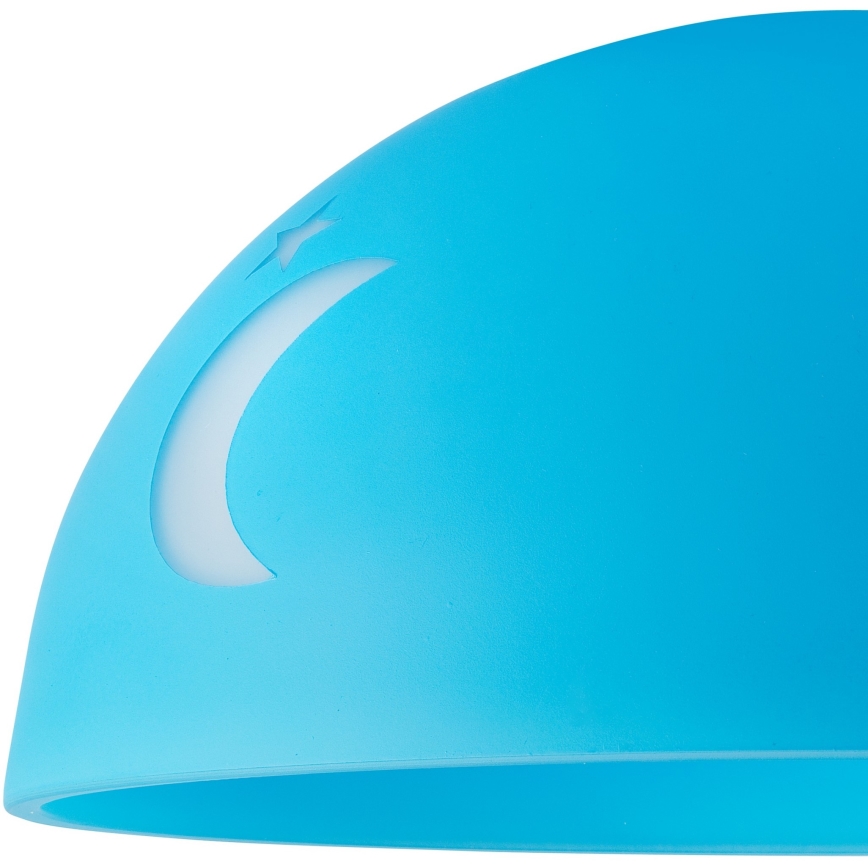 Zamjensko staklo za luster DAY & NIGHT E27 pr. 30 cm plava
