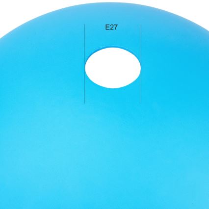 Zamjensko staklo za luster DAY & NIGHT E27 pr. 30 cm plava