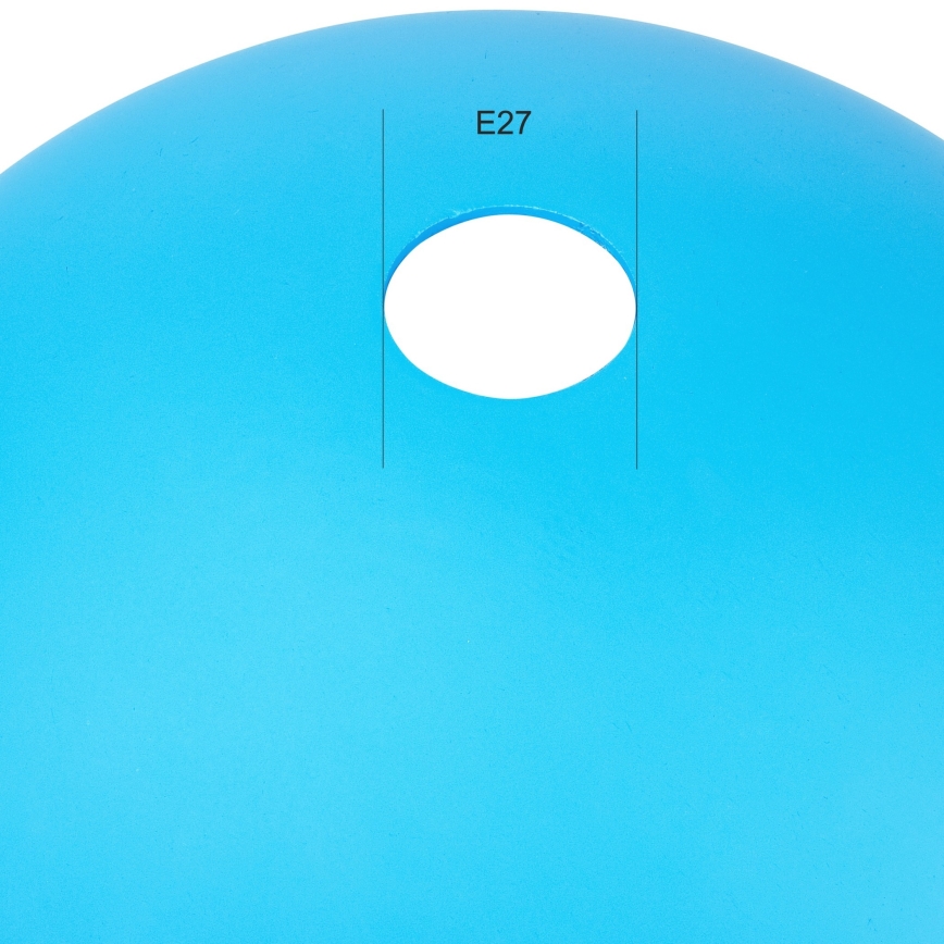 Zamjensko staklo za luster DAY & NIGHT E27 pr. 30 cm plava
