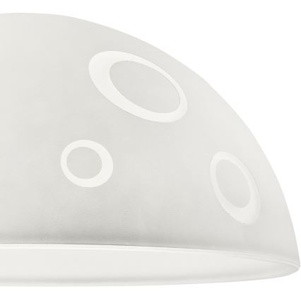 Zamjensko staklo za luster SFERA E27 140x300 mm bijela