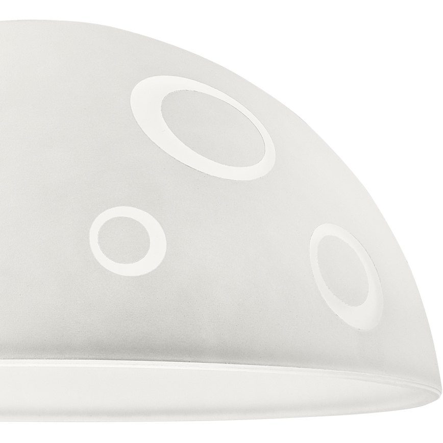 Zamjensko staklo za luster SFERA E27 140x300 mm bijela