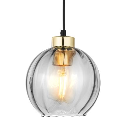 Zamjensko staklo za luster DEVI E27, promjera 18 cm, prozirno