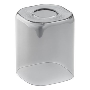 Zamjensko staklo za luster E27 11x9,5 cm siva