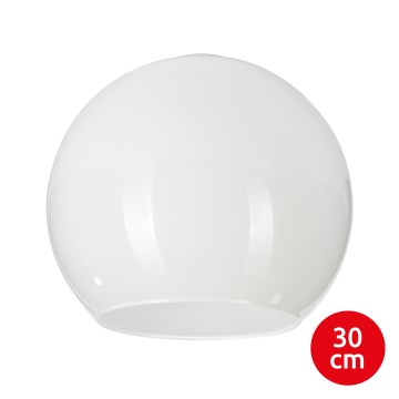 Zamjensko staklo za luster KULA E27 promjer 30 cm bijelo