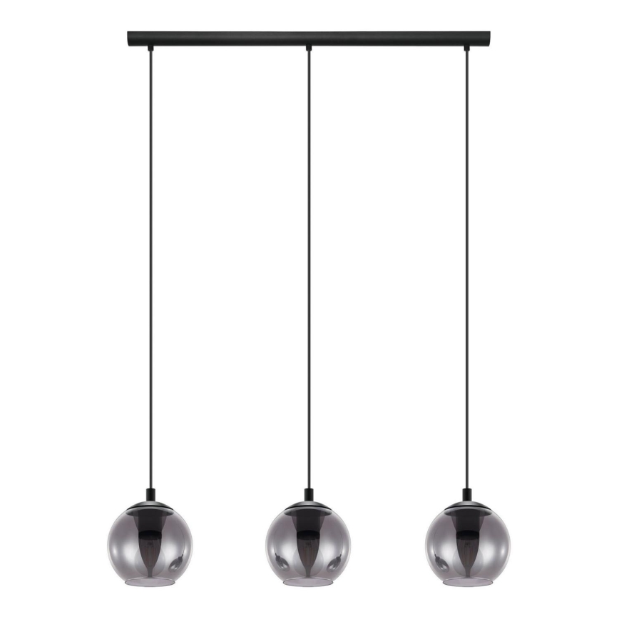 Zamjensko staklo za luster na sajli Eglo ARISCANI 170x155 mm crna
