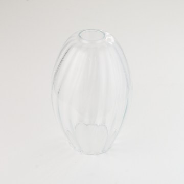 Zamjensko staklo za luster OTTICCO, PICCOLO E27, promjer 16 cm, prozirno