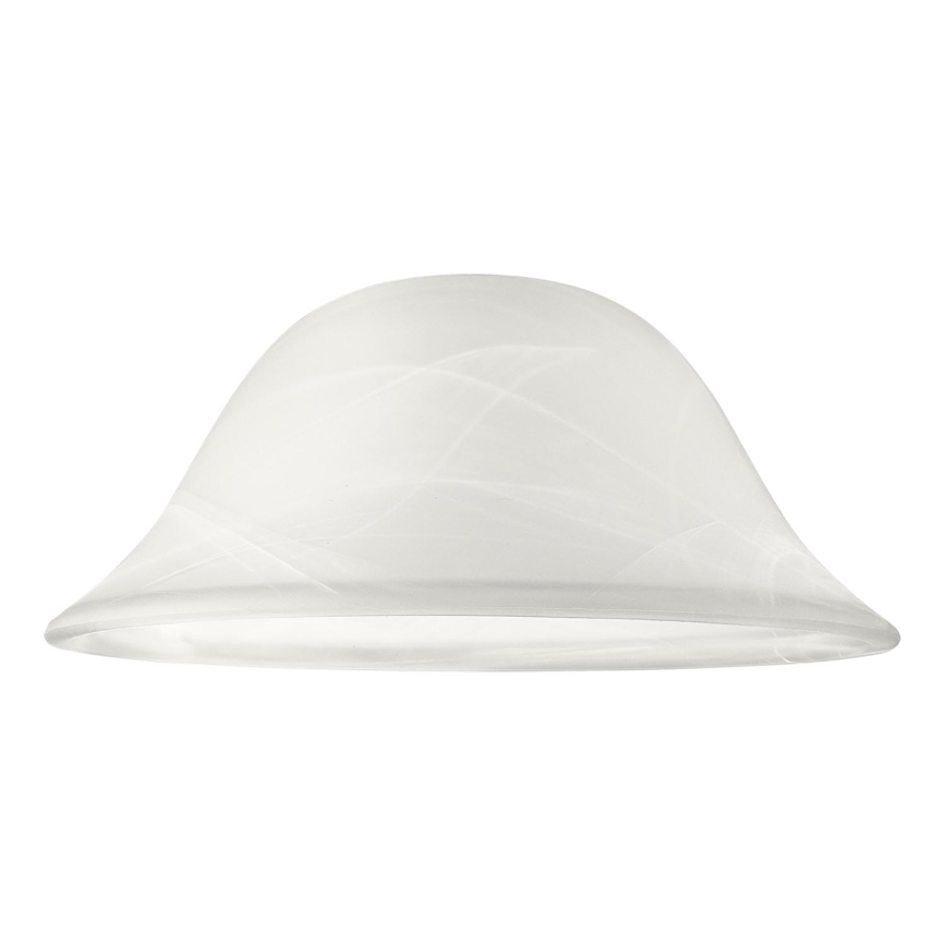Zamjensko staklo za luster SFERA E27 130x300 mm bijela