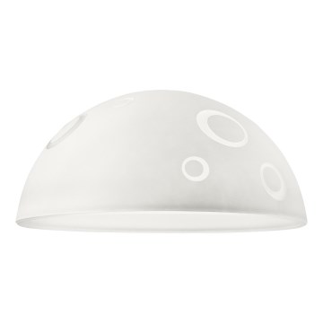 Zamjensko staklo za luster SFERA E27 140x300 mm bijela