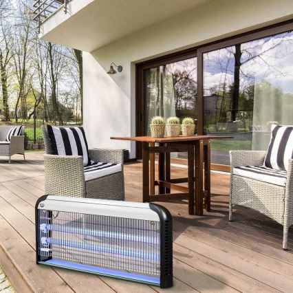 Zamka za insekte s UV lampom IK206-2x20W/230V 100 m2