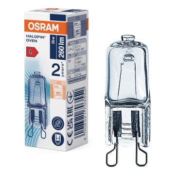 Žarulja za pećnicu HALOPIN G9/25W/230V 2700K - Osram