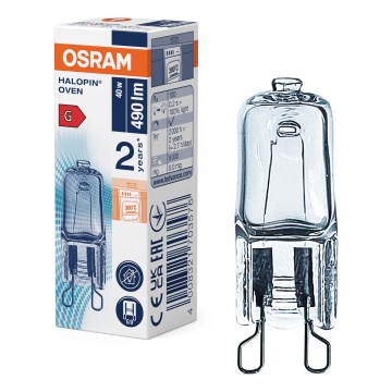 Žarulja za pećnicu HALOPIN G9/40W/230V 2700K - Osram
