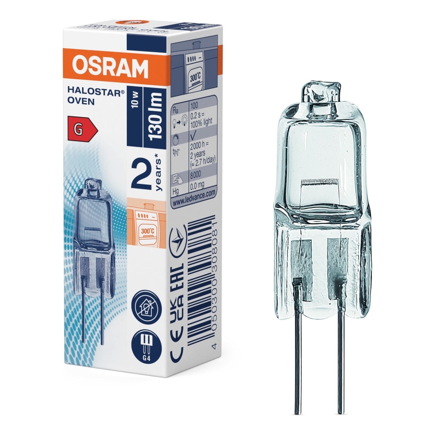 Žarulja za pećnicu HALOSTAR G4/10W/12V 2700K - Osram