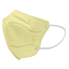 Zaštitna maska dječja veličina FFP2 Kids NR CE 0370 žuta 1kom