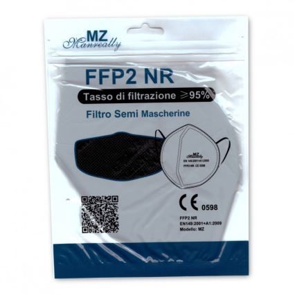 Zaštitna maska FFP2 NR CE 0598 siva 1kom