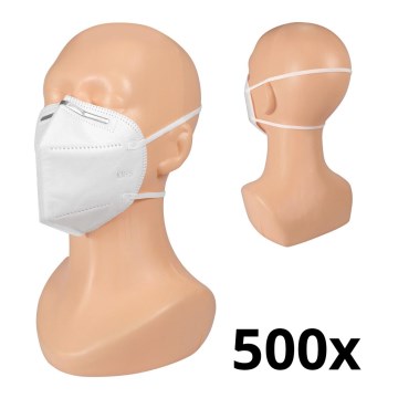 Zaštitna maska, razred zaštite KN95 (FFP2) 500kom - COMFORT